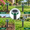 Solar Ultrasonic Pest Repeller for Yard 4 Pcs – Ground