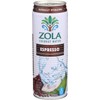Zola, Water Coconut With Espresso, 17.5 Fl Oz