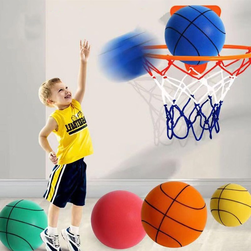 AIXXCUVQ Silent Balls Only Wear-Resistant Basketball Net Board No Breaking