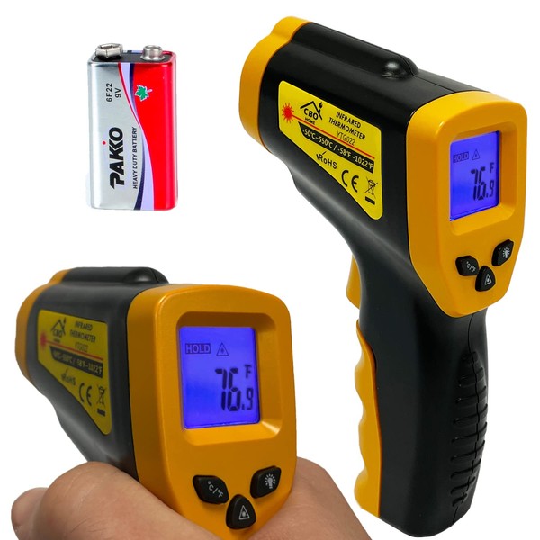 Infrared Thermometer Gun Digital Food Thermometer Temperature Gun, Temp Gun,