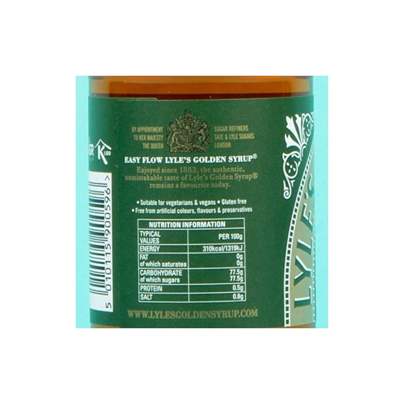 Lyle's Golden Syrup, Original, 11 oz Bottles, (6 Pack)