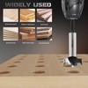 LPZMPZ Forstner Drill Bit Set, Wood Drill Bit Set, 5-Piece