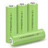 4 Pack AAA Rechargeable Batteries, 1.2V 800mAh NiMH Pre-Charged Triple