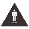 The Sign Studio - 12" Triangle - ADA Compliant- “Men”