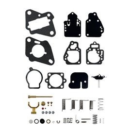 Zafee 1395-8237072 Carburetor Carb Repair Rebuild Kit Fit for Mercury and Mariner 2-Stroke 10-25hp Outboards