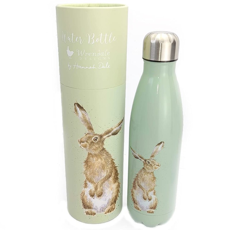 Wrendale Designs Plastic Drinking Bottle "Hare and the Bee"
