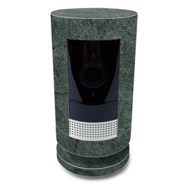 MightySkins Skin for Ring Stick Up Cam Battery - Green Stone | Protective, Durable, and Unique Vinyl Decal wrap Cover | Easy to Apply, Remove, and Change Styles | Made in The USA