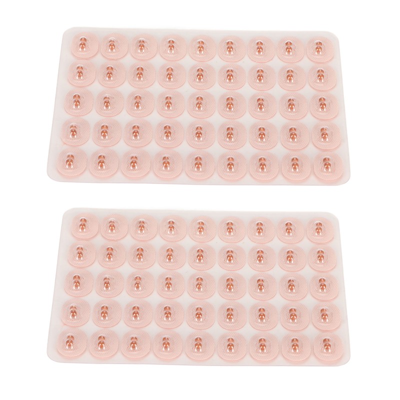 450pcs Acupressure Ear Massage Acupoint Pressure Stimulation Paste Needle Stone