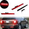 GTINTHEBOX Red Lens Full LED Bumper Reflector Lights Compatible with