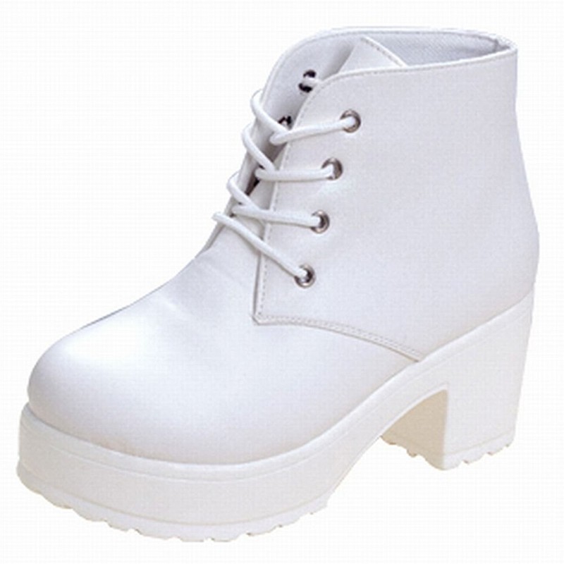Beaumens Thick Sole Short Boots, 8.7 - 10.8 inches (22