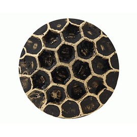 Galaxy Supply Inc. Decorative Nails - C.S. Osborne & Co. No. 6910-BL - Honey Comb Bronze Lacquered Nail - 7/16" Diameter x 1/2" Length (250 Nails/Box)