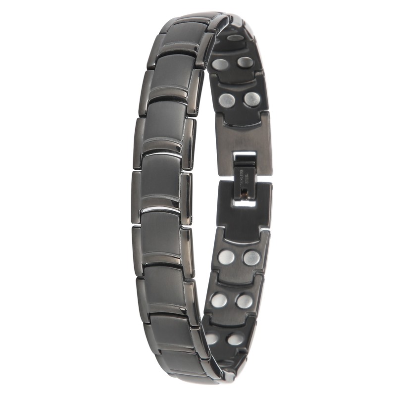 Stainless Steel Bracelet Magnetic Therapy Hand Chain Health Care Jewelry