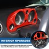 Center Console Dashboard Meter Panel Frame Trim Compatible with Mitsubishi