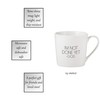 Creative Brands Faithworks - Inspirational White Bone China Café Mug