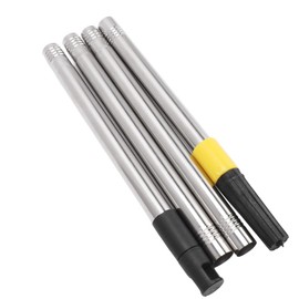 Poste de Extensión Telescópico para Rodillo de Pintura, Acero Inoxidable, 4 Secciones, Extensible hasta 115 cm, Ligero y Resistente, Multiusos