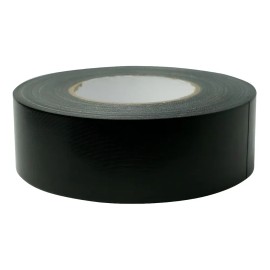 Cinta adhesiva ducto Nioval 10399 color negro diseño lisa 55m x 48mm