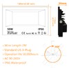 MELPO Led Flood Light Outdoor, 50W RGB Color Changing Landscape