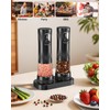 2Packs Electric Salt and Pepper Grinder Set with Digtal Display