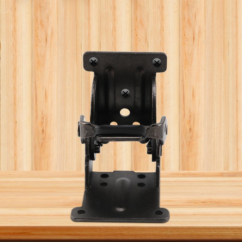 MANCHAP 4 PCS 90/180 Degree Self Locking Folding Hinges, Folding