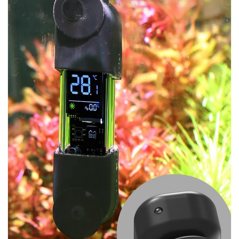Fish Tank Water Thermometer High Accuracy Digital LCD Display Portable
