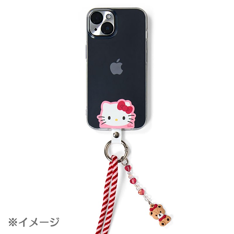 Sanrio My Melody Shoulder Strap, Polyester, TPU, Acrylic, PVC, Steel