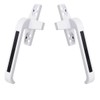 Qrity Window Handle Left and Right Handle Aluminium Alloy Swing