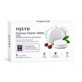 YQXYH Espresso Cleaning Tablets - 8 Tablets for Machine Maintenance