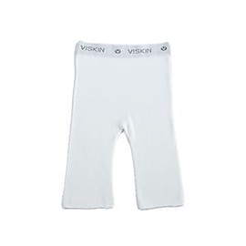 Viskin Tweens Seamless Shorts for Eczema Prone Skin, Psoriasis and Itchy Skin, Viscose Fibre Under Layer Shorts (White, 11-14 Years)