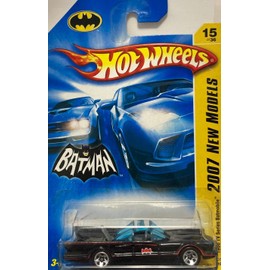 MATTEL HOT WHEELS 2007 NEW MODELS 1966 TV SERIES BATMOBILE!!! #15/180