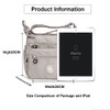 Milky Way Womens Waterproof Multi-Pocket Shoulder Bag Adjustable Strap Crossbody