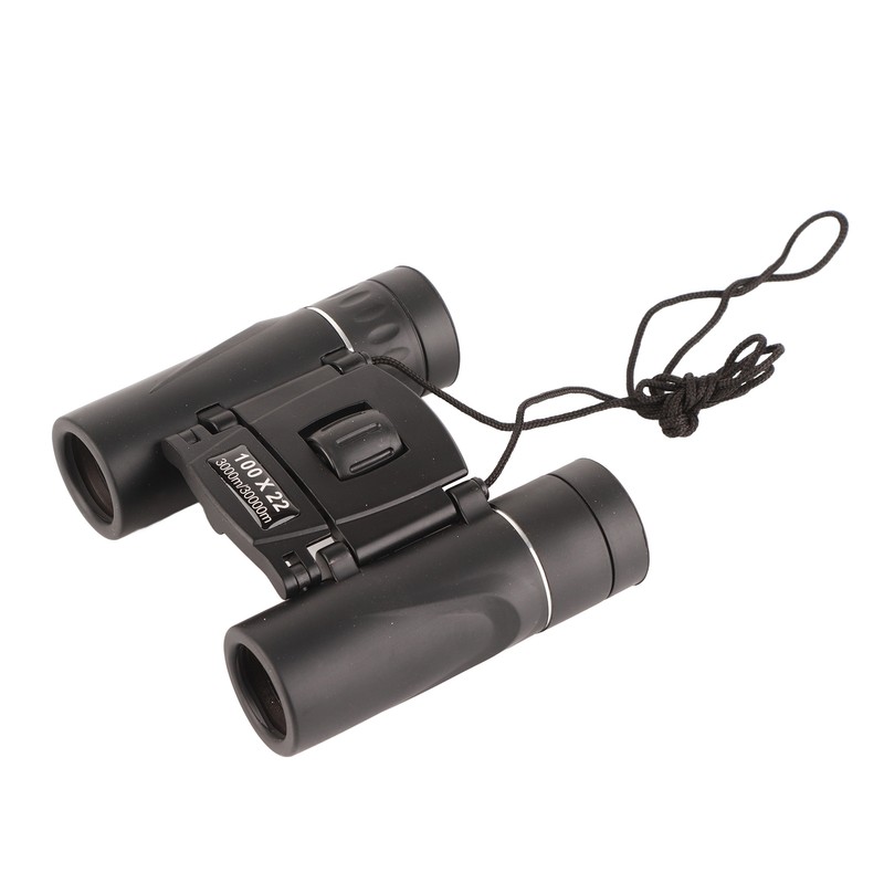 HD Binoculars 100x22 Night Vision Foldable Waterproof Portable Binoculars for