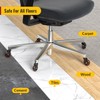 HOLKIE Gaming Chair Wheels - Silent Roller Blade Casters for