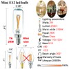 LiteHistory Dimmable T6 led Bulb 25W Candelabra led 2700K Clear