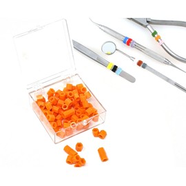 Silitone Color Bands Pack of 100 (Orange)