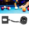 Billiard Chalk Holder Aluminum Alloy Portable Magnetic Pool Cue Chalk