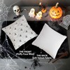 decorUhome Fall Halloween Ghost Pillow Covers 18x18 Inch Pack of