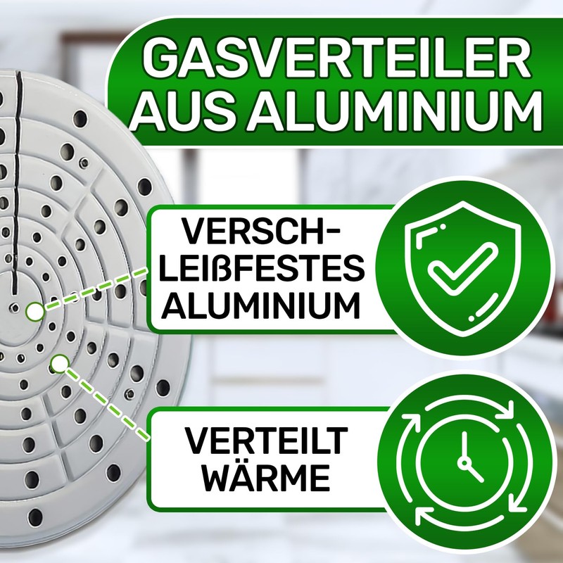 Aluminium Simmer Plate for Gas Hob Diameter 160 mm ONIX