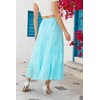 Love Welove Fashion Women's Boho Maxi Skirt - 100% Cotton