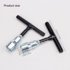 WSDMAVIS 2Pcs Portable Wing Nut Driver Reliable Manual T-Handle Tightening