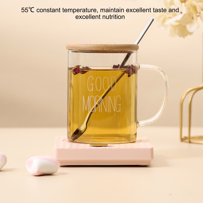 Smart Cup Warmer Universal Portable 2 Temperatures Levels Thermostat Heat
