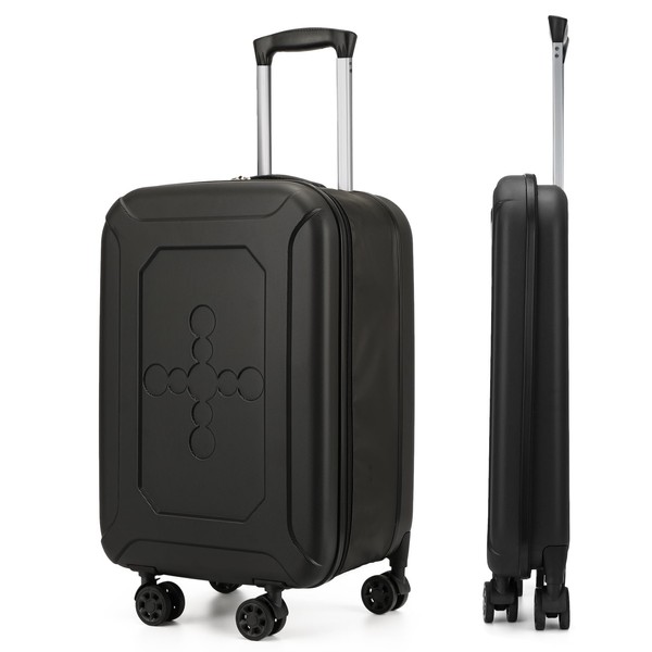 ELDA Collapsible Suitcase Checked Fully Foldable Luggage Hardshell Carry-On Rolling