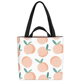 VOID Cartoon Peach Bag, 33 x 33 x 14 cm, 15 L Shopping Bag, Shopper Bag, multicoloured, Casual
