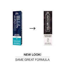COLORCHARM - Tinte permanente para el cabello, tinte para el cabello para cobertura de canas, añade brillo, 2 onzas | Shea Butter | Free of ammonia, g