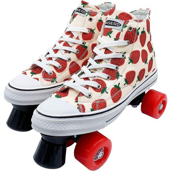 HASERD Roller Skates for Women with Bags- Adjustable Double Row