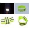 High Visibility Reflective Bands for Wrist Arm Ankle Leg Adjustable