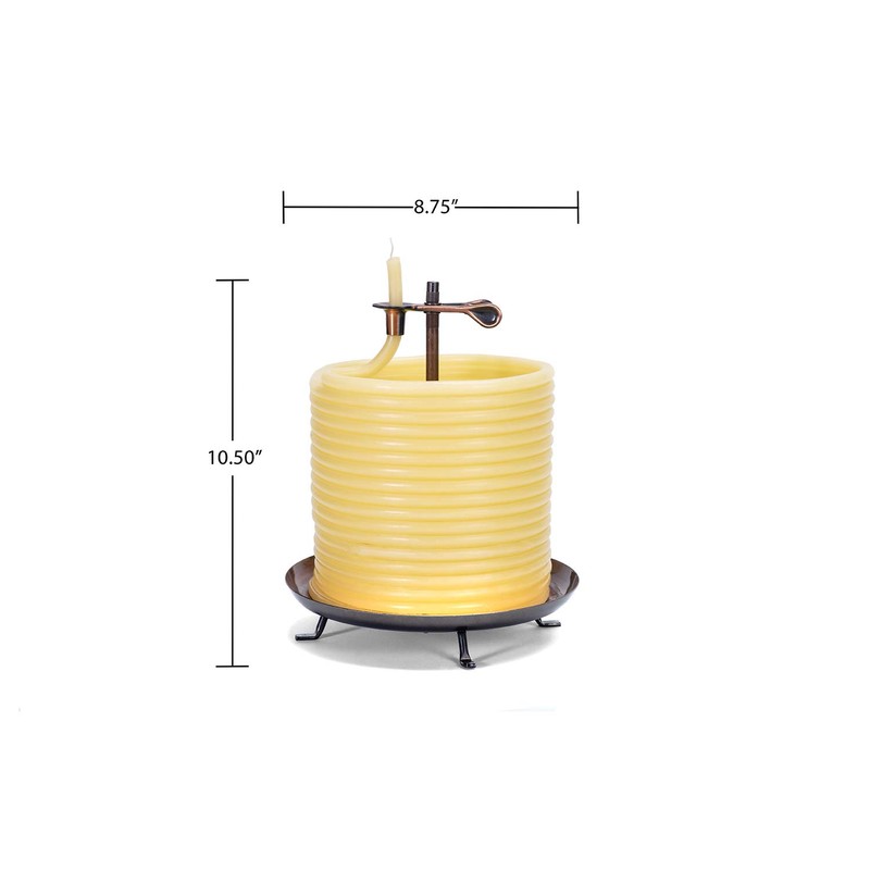 Candle by the Hour 20561B 144-Hour Candle, Eco-friendly Natural Beeswax