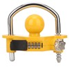 Trailer Coupler Lock Universal Hitch Lock U Shaped Combination Lock