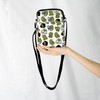 JXGZSO Funny Green Frog Crossbody Bag Animal Lover Gift Cartoon