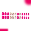 Pink Press on Nails Short Square Nails Press on with
