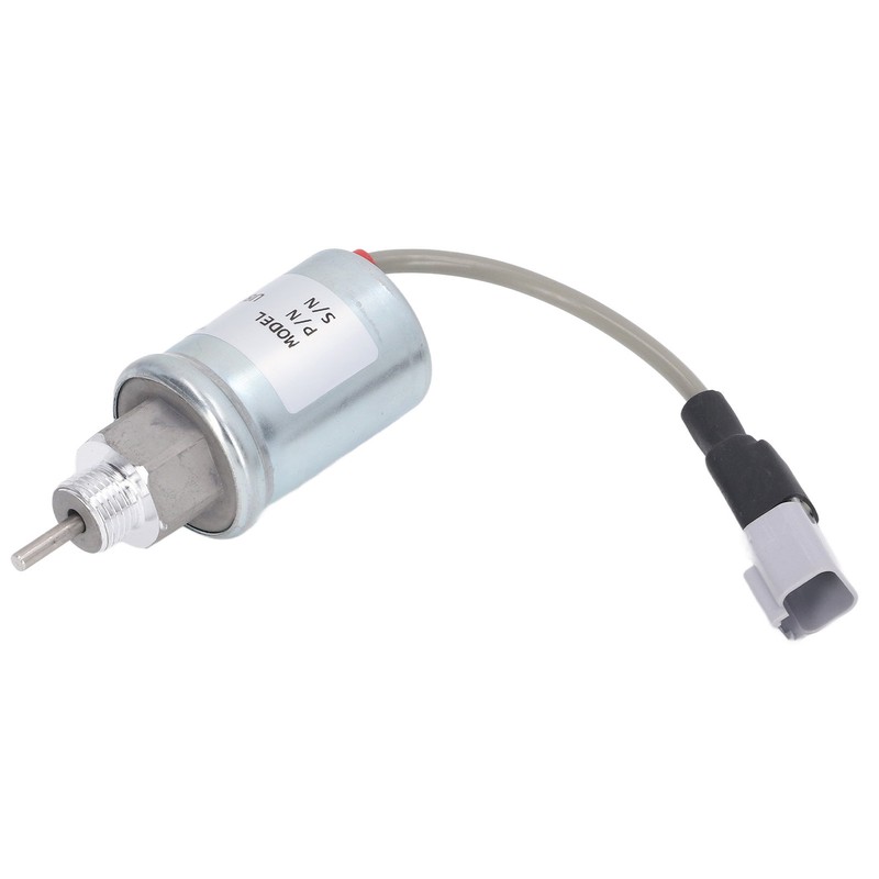 Fuel Shut Off Solenoid Valve Aluminum Alloy U85206452 Stop Solenoid